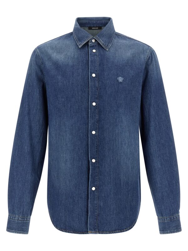 Blue Cotton Blouse