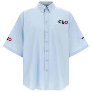 Blue Cotton Blouse