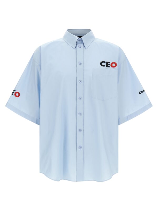 Blue Cotton Blouse