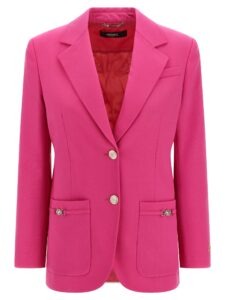 Fuchsia Virgin Wool Blazer