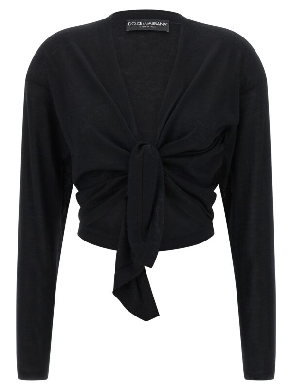 Black Cashmere Cardigan