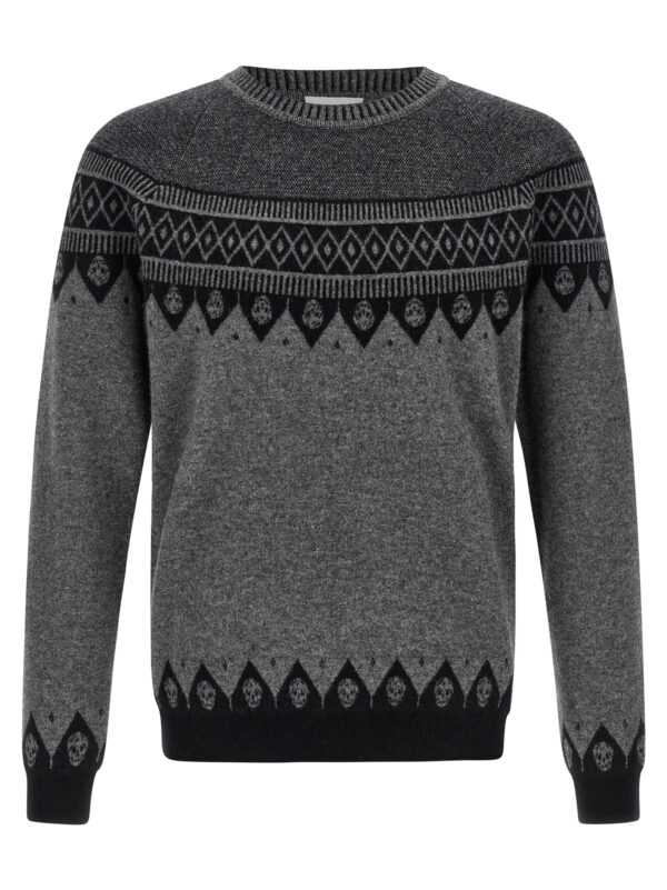 Gray Wool Cardigan