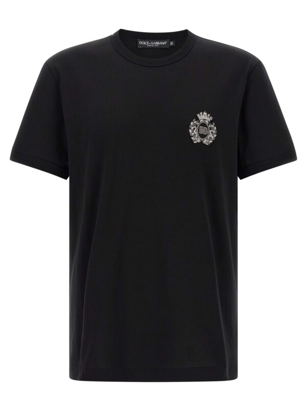 Black Cotton T-Shirt