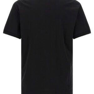 Black Cotton T-Shirt - Jag Couture London