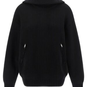 Black Cotton Cardigan