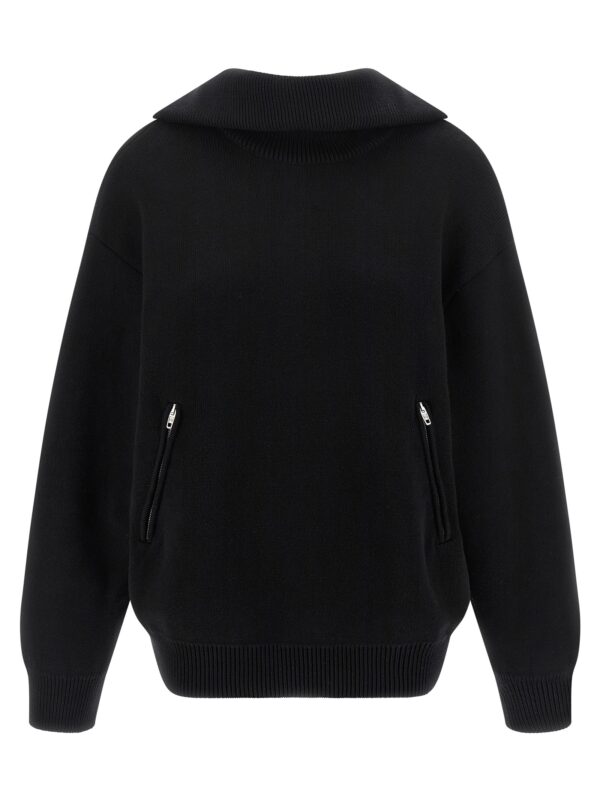 Black Cotton Cardigan
