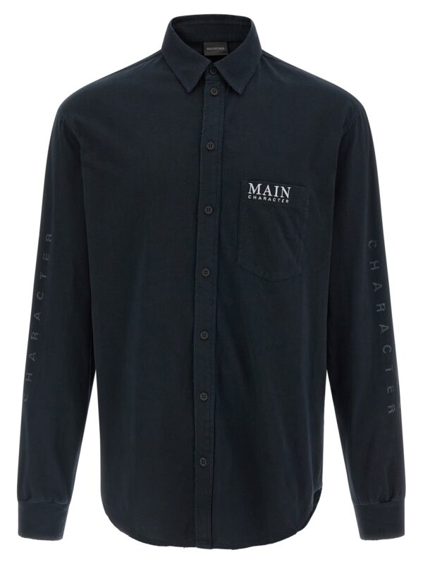 Black Cotton Blouse