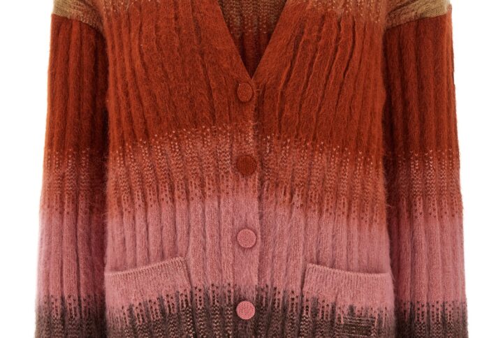 Multicolor Wool Cardigan | Jag Couture London – New York