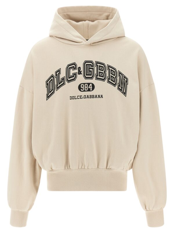 Beige Cotton Sweatshirt