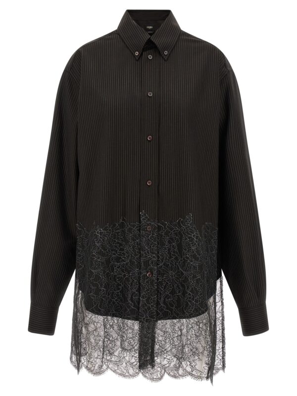 Brown Virgin Wool Blouse