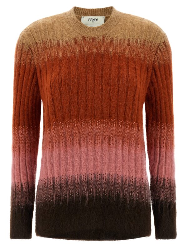 Multicolor Wool Cardigan