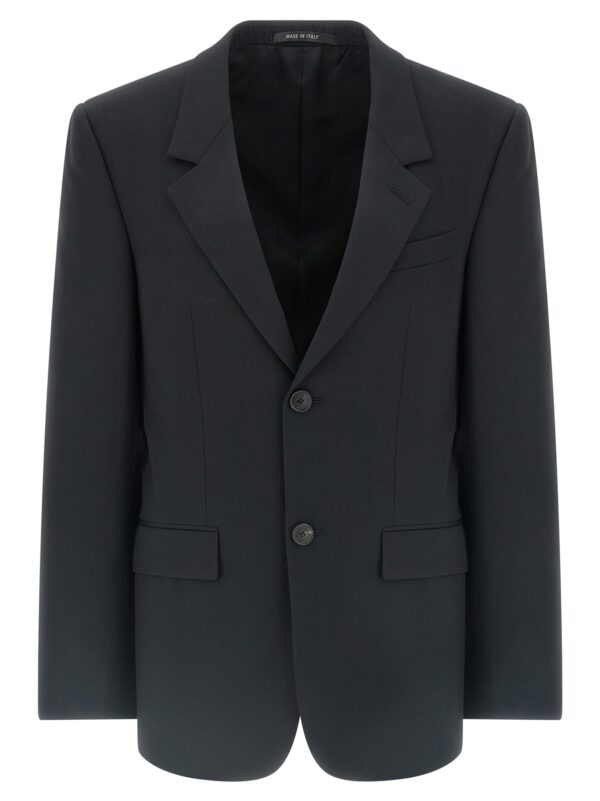 Black Wool Blazer