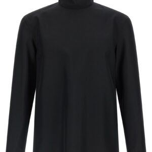Black Polyester Blouse