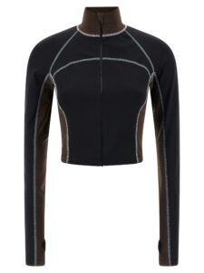 Black Polyamide Top