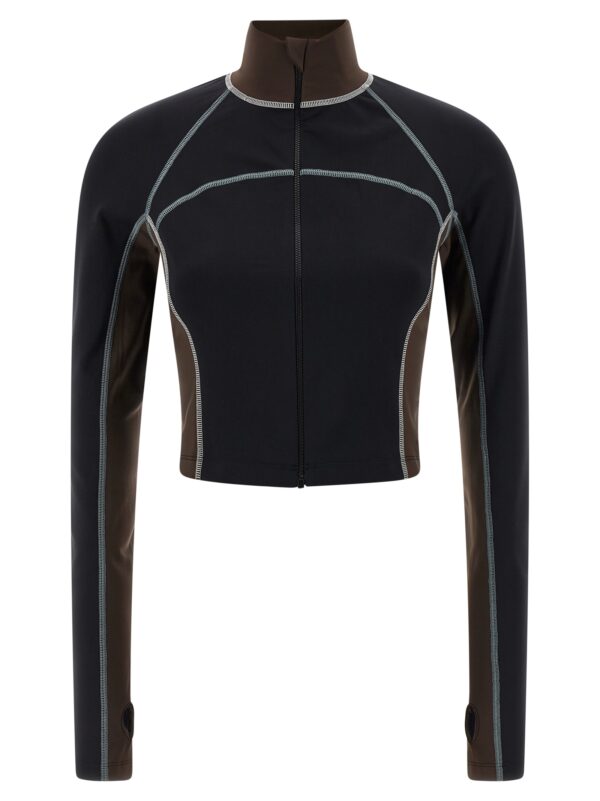 Black Polyamide Top