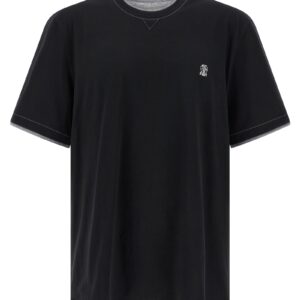 Black Cotton T-Shirt