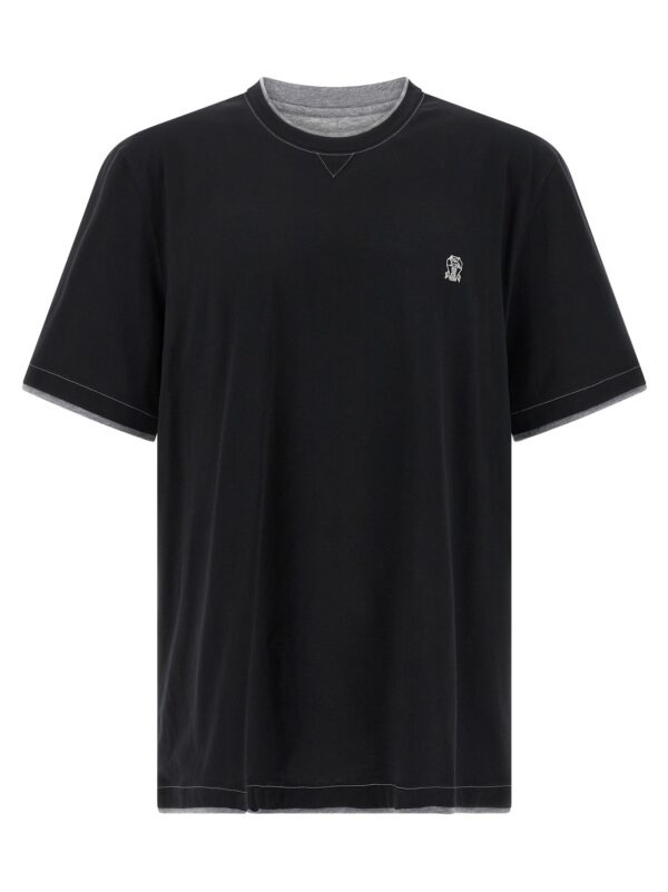 Black Cotton T-Shirt