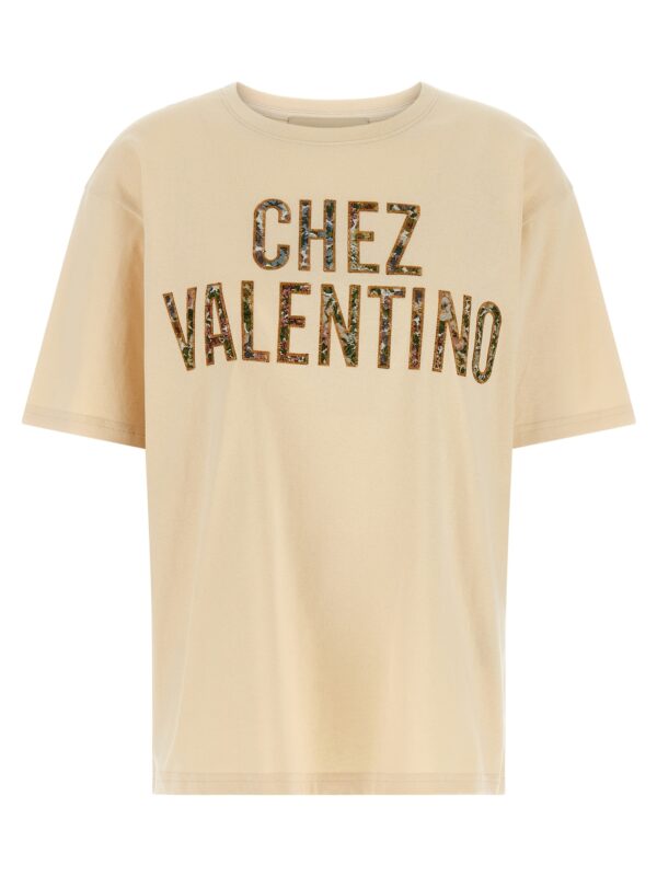 Beige Cotton T-Shirt