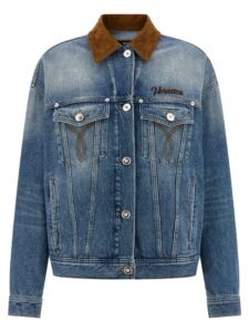 Blue Cotton Denim Jacket