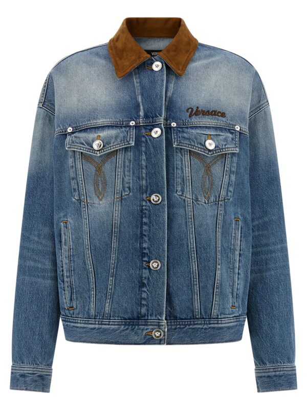 Blue Cotton Denim Jacket