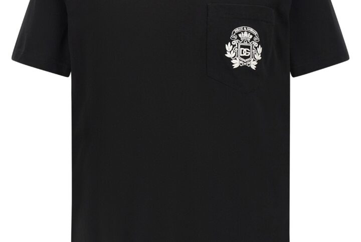 Black Cotton T-Shirt | Jag Couture London – New York
