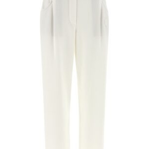 White Cotton Joggers (Workout Pants)
