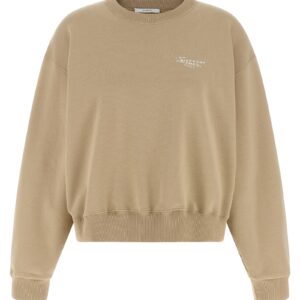 Beige Cotton Sweatshirt
