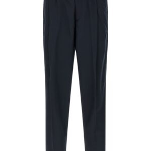 Blue Cotton Chino Pants