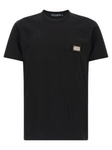Black Cotton T-Shirt