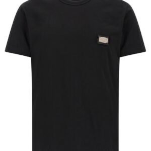 Black Cotton T-Shirt