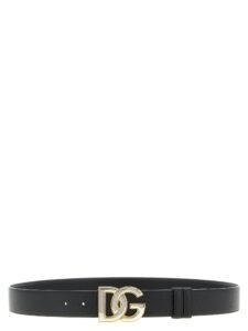 Black Calfskin Regular Belt