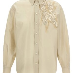Beige Cotton Blouse