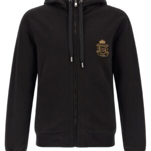 Black Cotton Sweatshirt