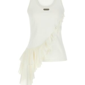 White Cotton Tank Tops