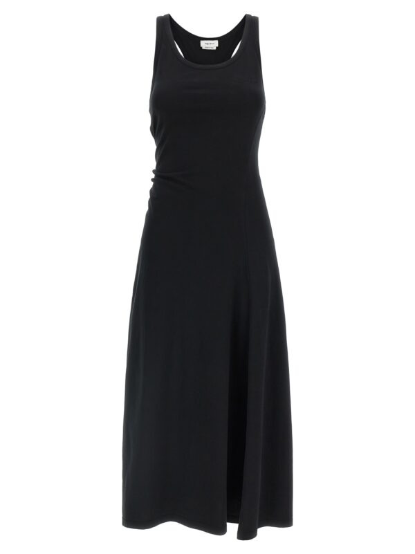Black Cotton Long Dress