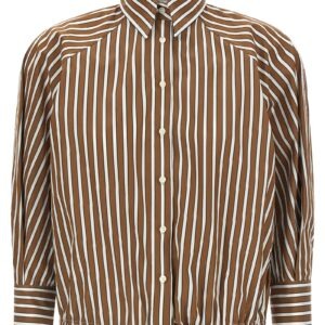 Brown Cotton Blouse