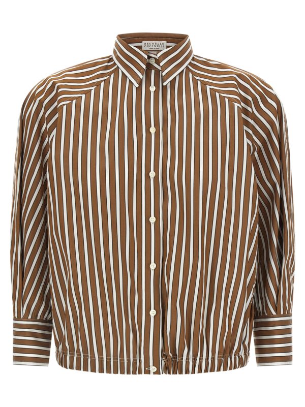 Brown Cotton Blouse
