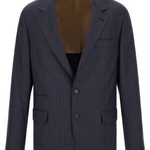 Blue Virgin Wool Blazer