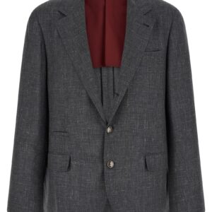 Gray Wool Blazer