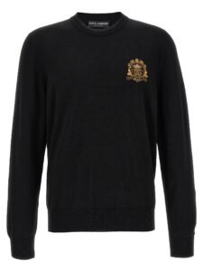 Black Virgin Wool Cardigan