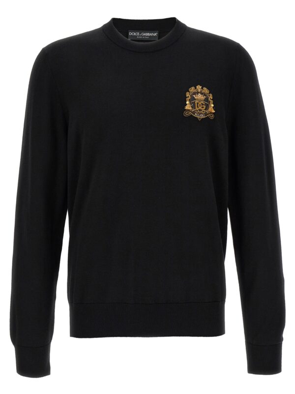 Black Virgin Wool Cardigan