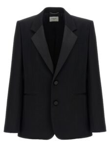 Black Wool Blazer