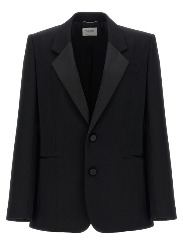 Black Wool Blazer