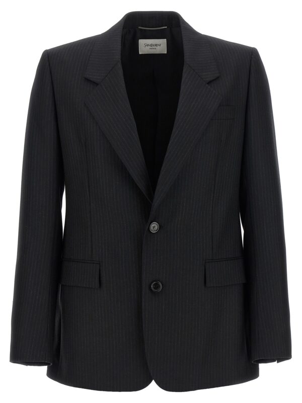 Black Wool Blazer