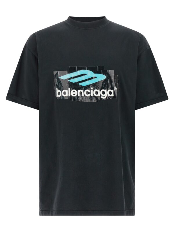 Black Cotton T-Shirt