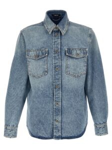 Blue Cotton Blouse