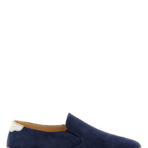 Blue Calfskin Espadrilles