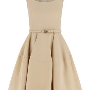 Multicolor Wool Short Dress