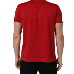 Red Goodluck 2023 Cotton Crew Neck T-shirt