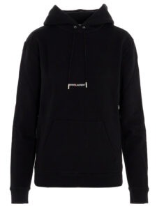 Black Cotton Sweatshirt